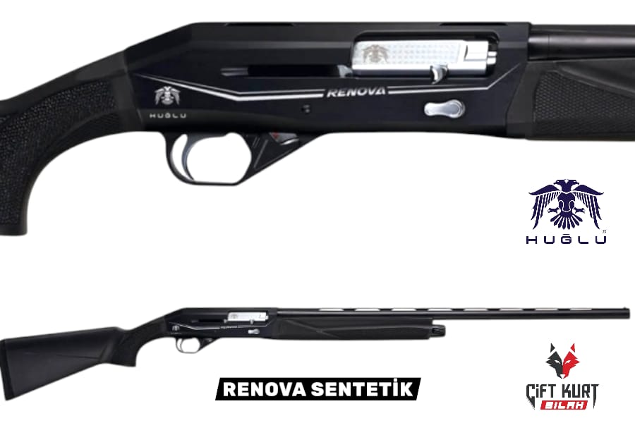 Huğlu RENOVA SENTETİK 12 Tüplü Şarjörlü Yarı Otomatik Av Tüfeği